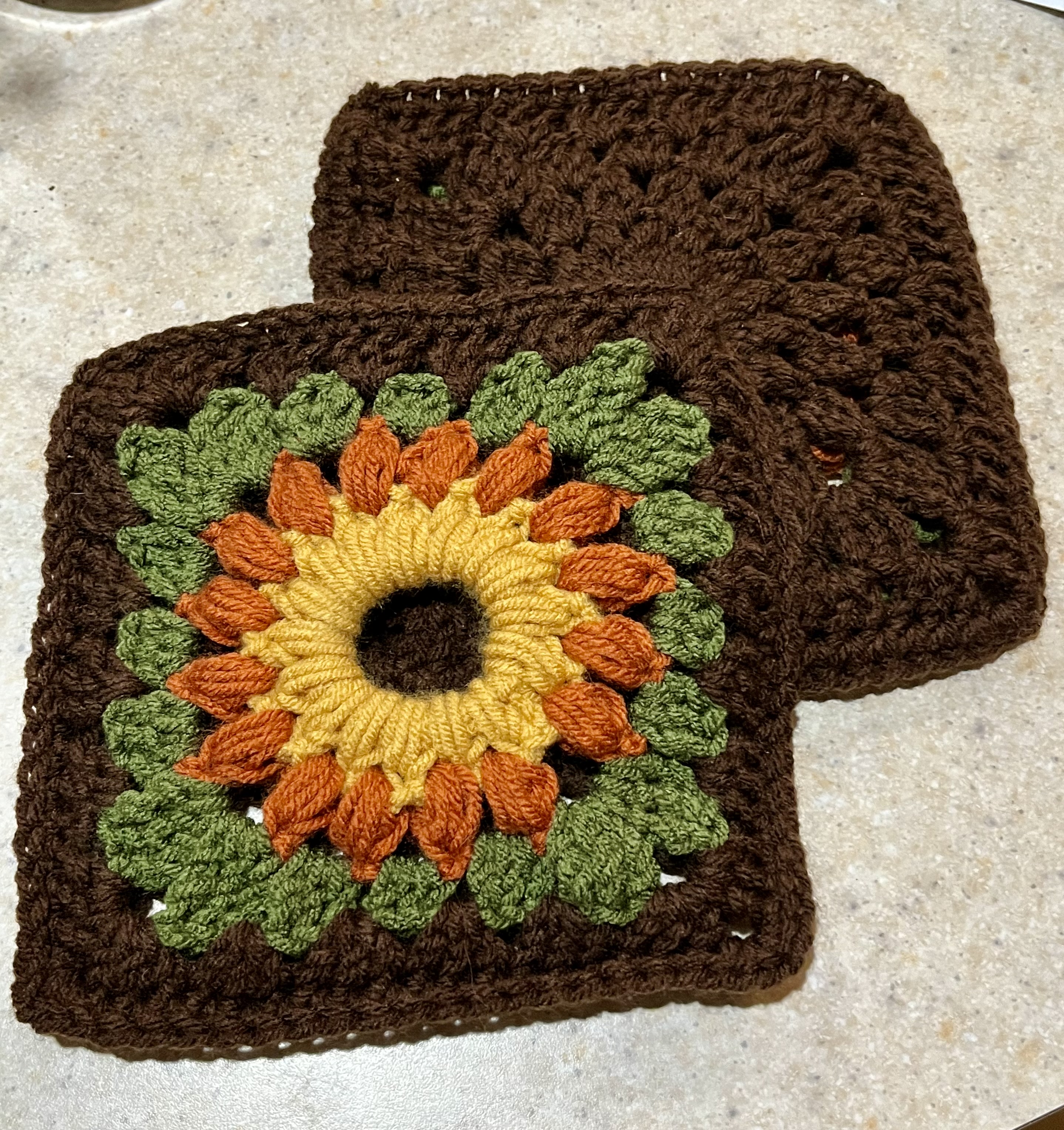 English Stirrup Cover Retro Granny Style