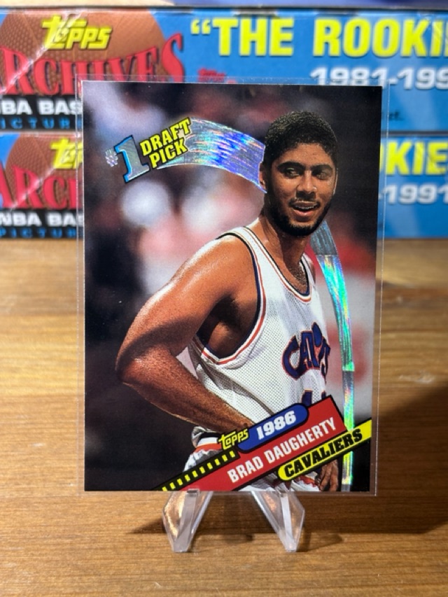 1992-93 Topps Archives - Brad Daugherty - Cleveland Cavaliers - 6