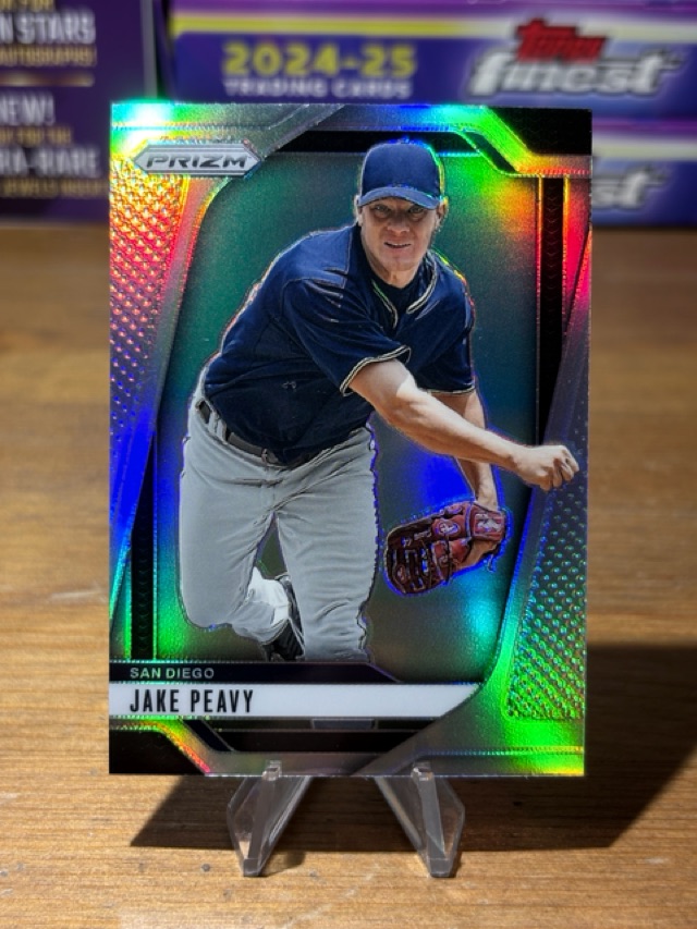 2025 Panini Prizm - Silver Prizms - Jake Peavy - San Diego Padres - 224