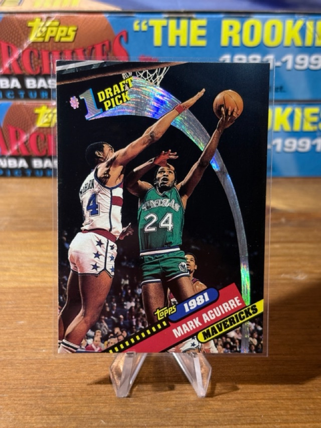 1992-93 Topps Archives - Mark Aguirre - Dallas Mavericks - 1