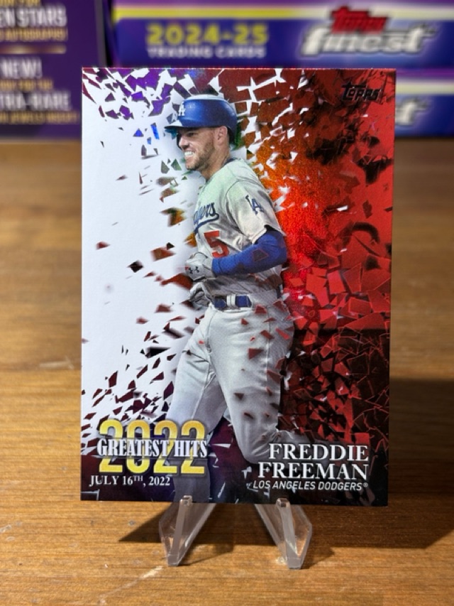 2023 Topps - 2022 Greatest Hits - Freddie Freeman - Los Angeles Dodgers - 22GH-8
