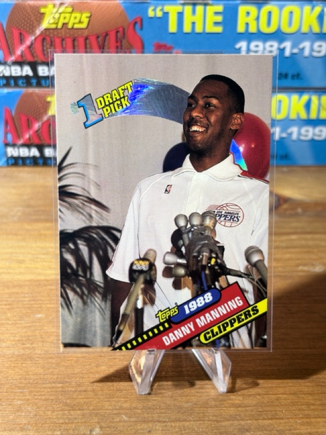1992-93 Topps Archives - Danny Manning - Los Angeles Clippers - 8