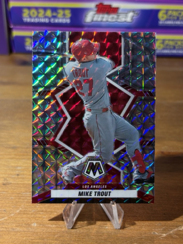 2022 Panini - Mosaic - Mosaic - Mike Trout - Los Angeles Angels - 98