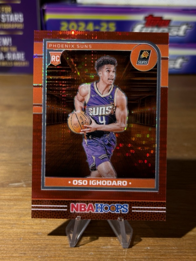 2024-25 Hoops - Premium Prizms Orange - Oso Ighodaro - Phoenix Suns - 270