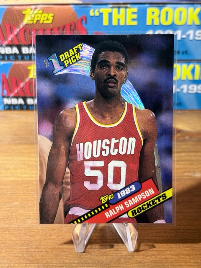 1992-93 Topps Archives - Ralph Sampson - Houston Rockets - 3