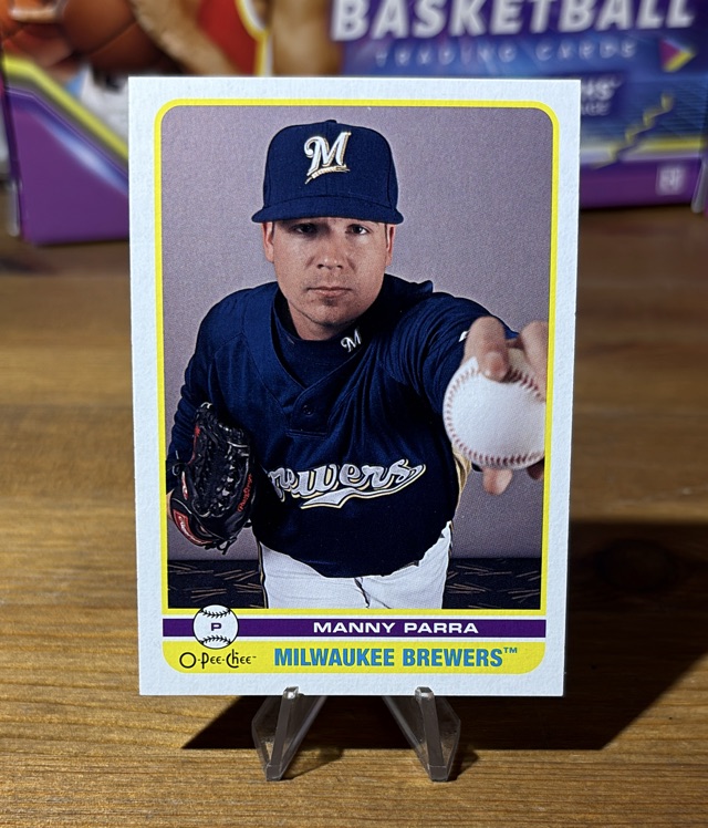2009 O-Pee-Chee - Manny Parra - Milwaukee Brewers - 321