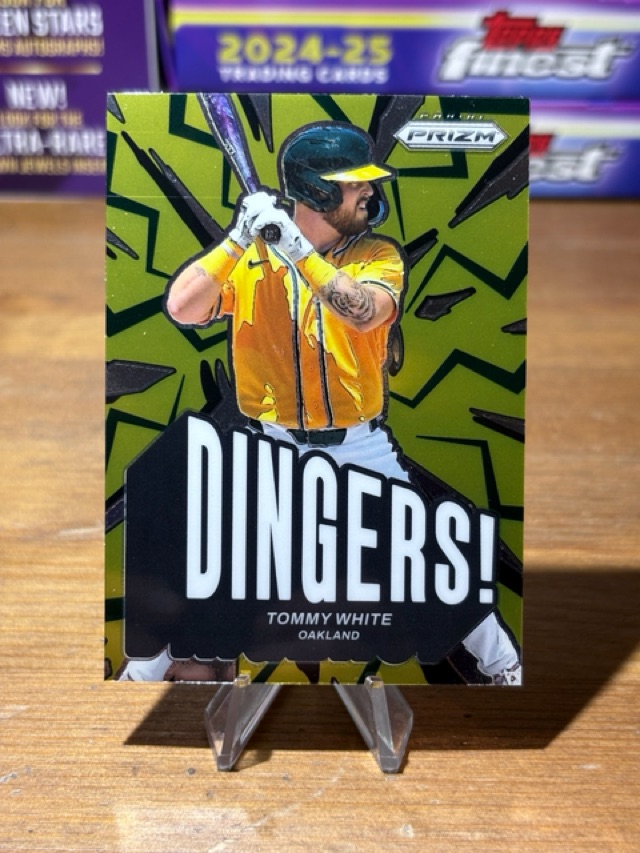 2025 Panini Prizm - Dingers! - Tommy White - Oakland Athletics - 19