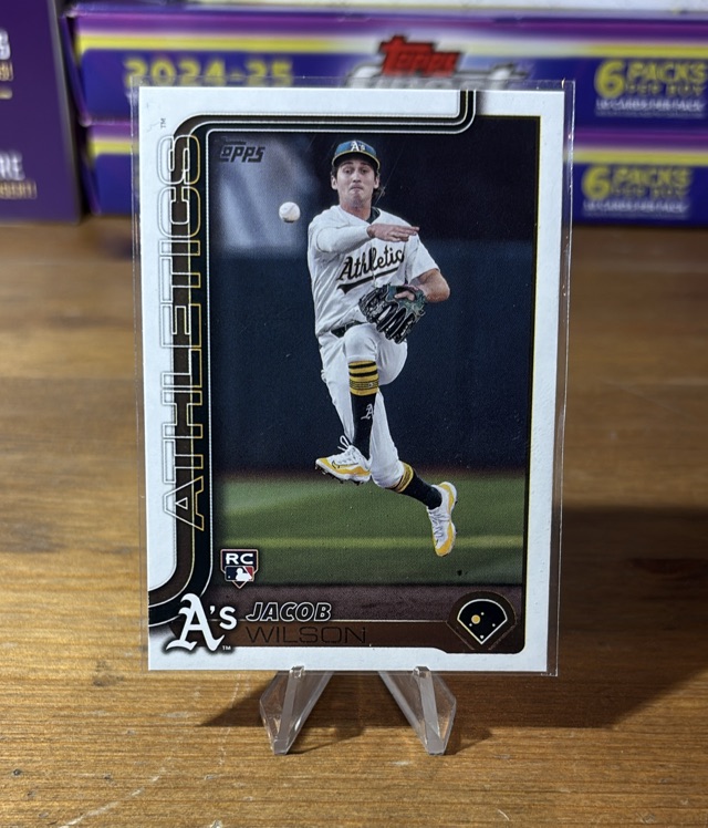 2025 Topps - Jacob Wilson - Athletics - 314