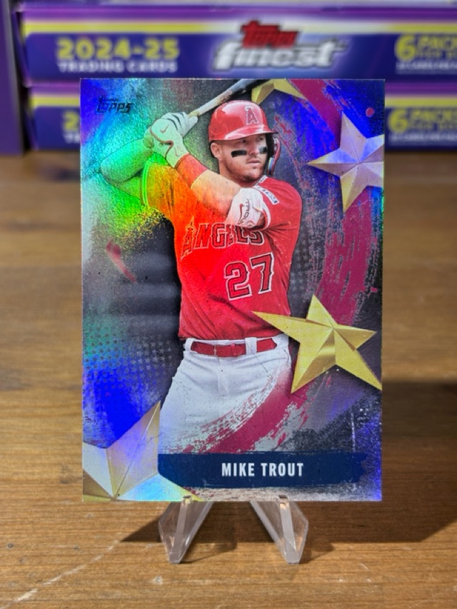 2025 Topps - Stars of MLB - Mike Trout - Los Angeles Angels - SMLB-8