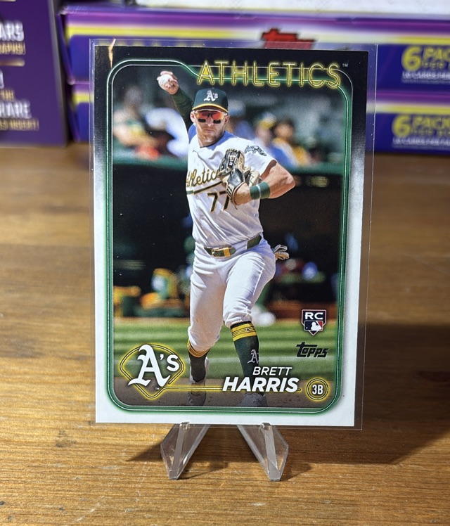 2024 Topps Update - Brett Harris - Oakland Athletics - US199