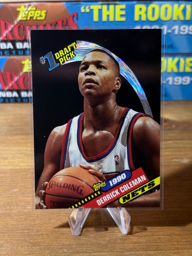 1992-93 Topps Archives - Derrick Coleman - New Jersey Nets - 10