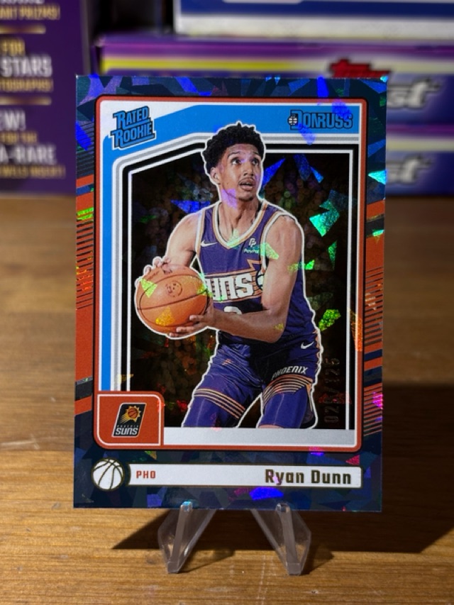 2024-25 Donruss - Crystals - Ryan Dunn - Phoenix Suns - 214