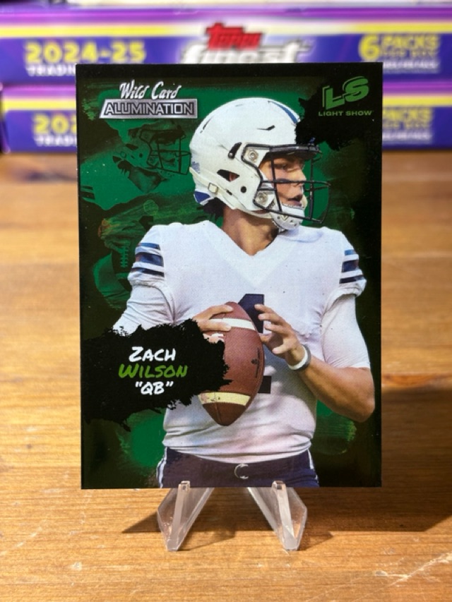 2021 Zach Wilson Light Show Green - BYU Cougars