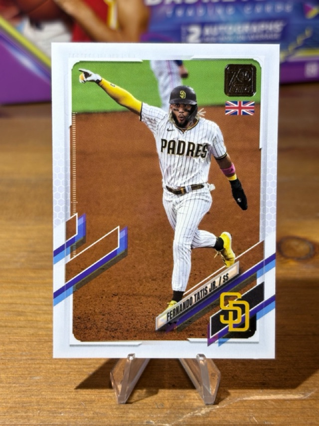 2021 Topps UK Edition - Fernando Tatis Jr. - San Diego Padres - 1