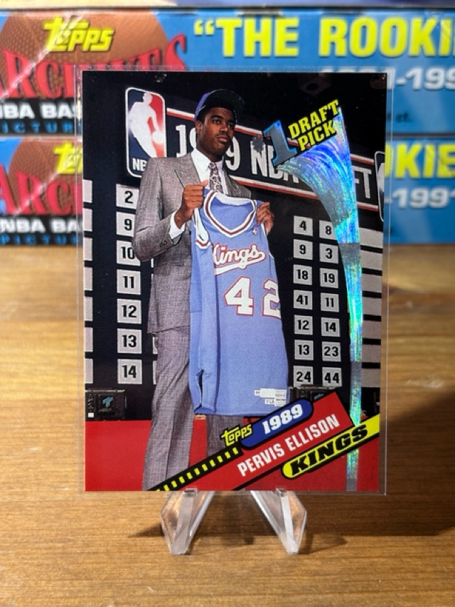 1992-93 Topps Archives - Pervis Ellison - Sacramento Kings - 9