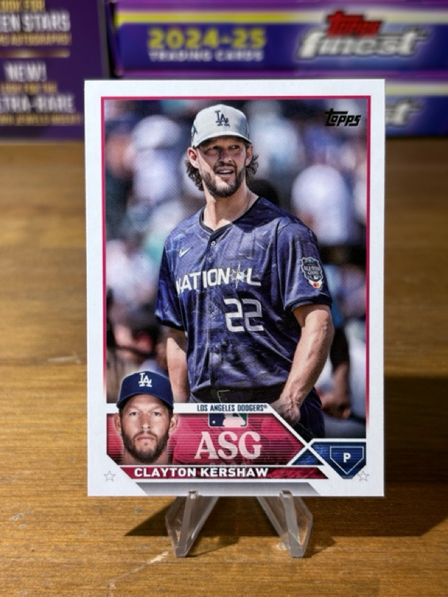 2023 Topps Update - 2023 All-Star Game - Clayton Kershaw - Los Angeles Dodgers - ASG-46