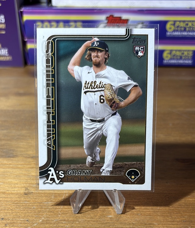 2025 Topps - Grant Holman - Athletics - 634