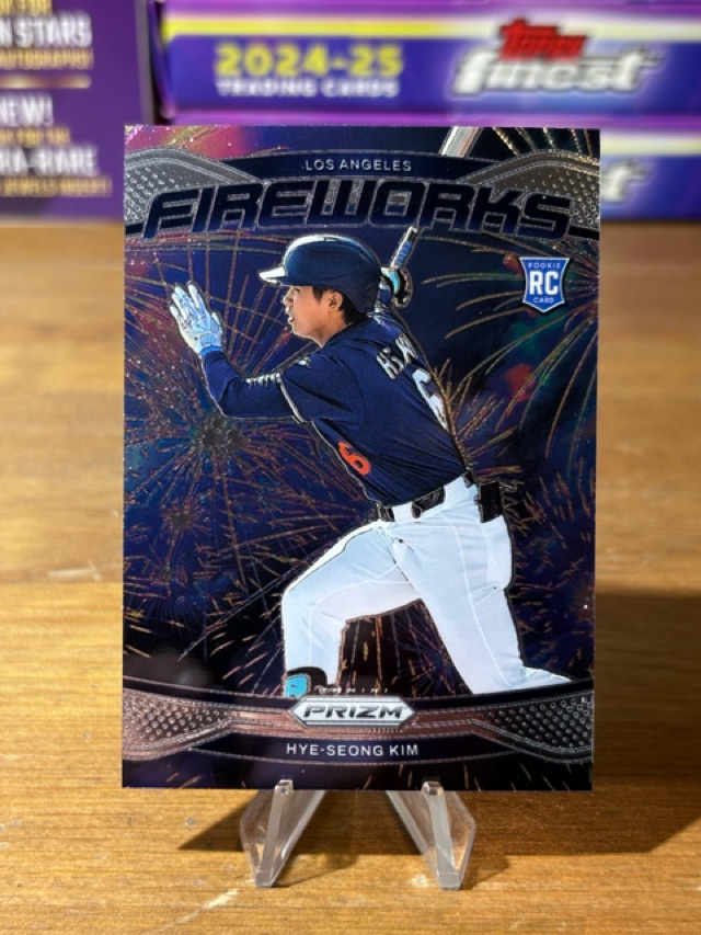 2025 Panini Prizm - Fireworks - Hye-Seong Kim - Los Angeles Dodgers - 14