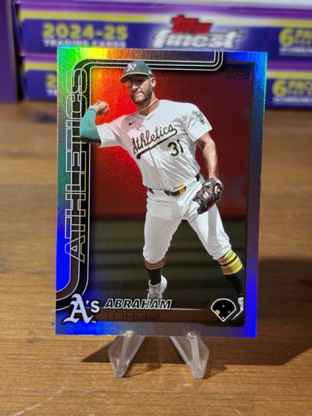2025 Topps - Rainbow Foil - Abraham Toro - Athletics - 245