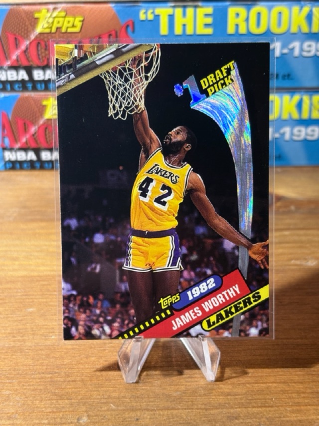 1992-93 Topps Archives - James Worthy - Los Angeles Lakers - 2