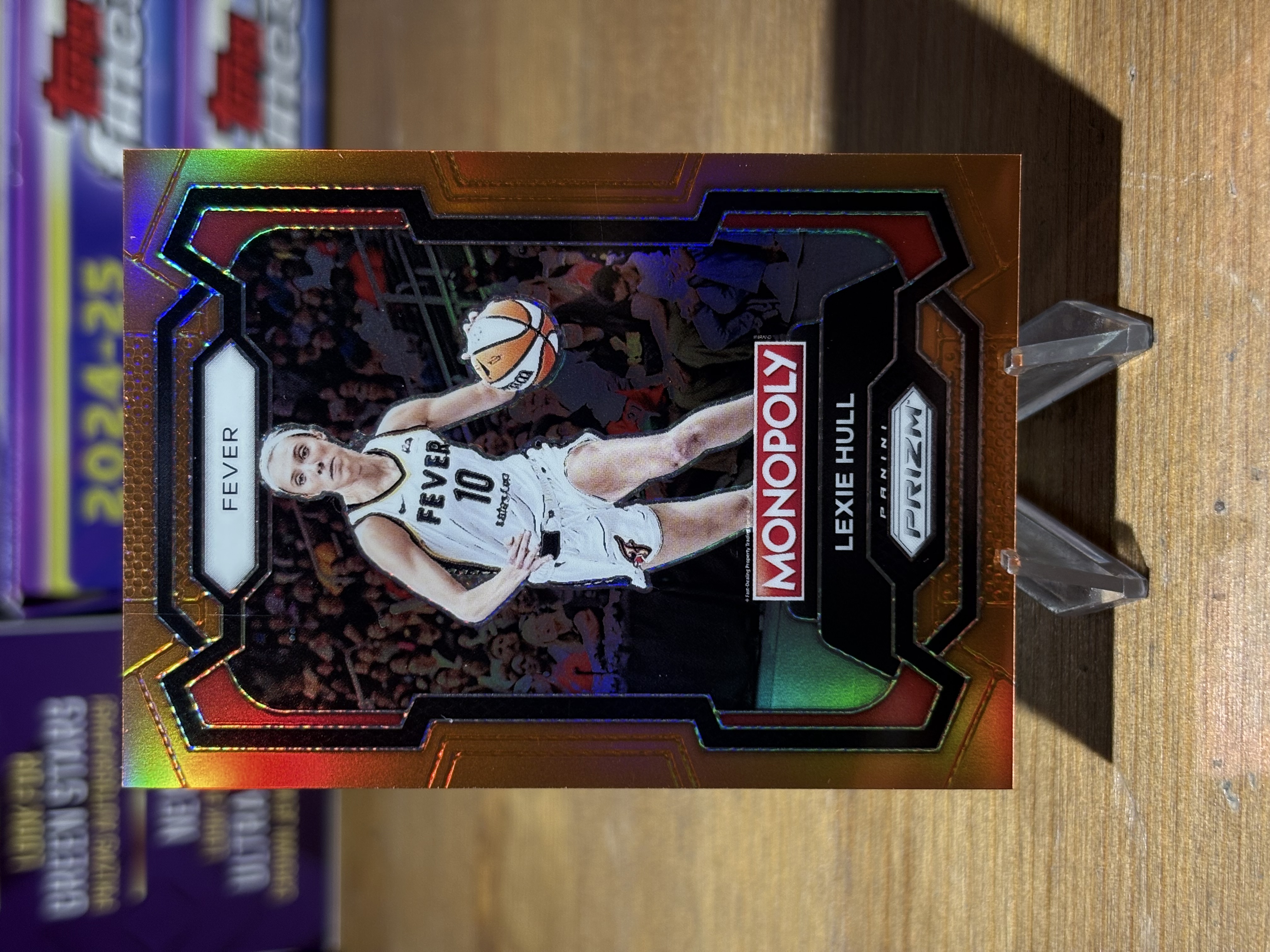 2024 Panini Prizm Monopoly WNBA Lexie Hull - Orange Prizms /124