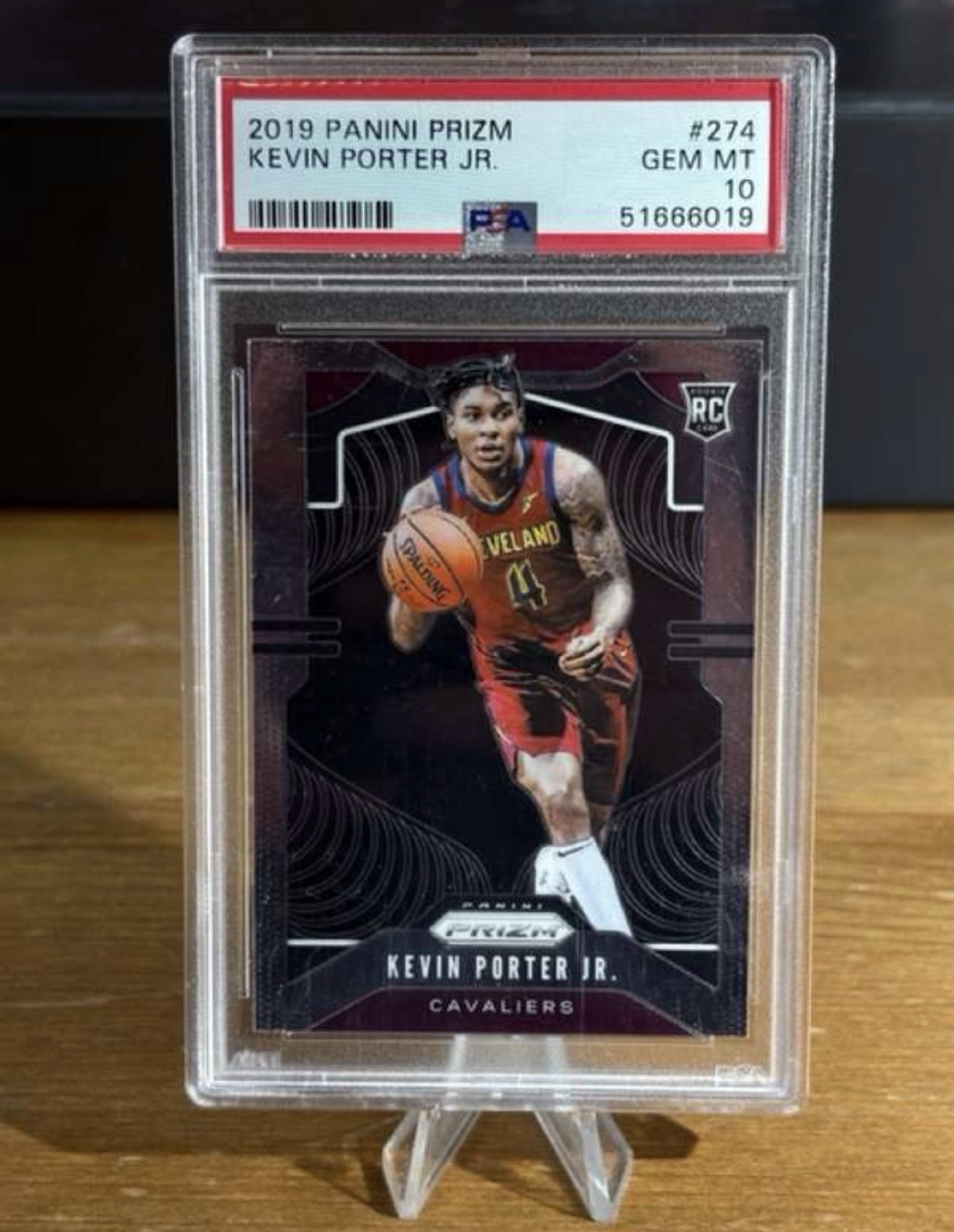 2019 Panini Prizm Kevin Porter Jr. Rookie Card PSA 10 GEM