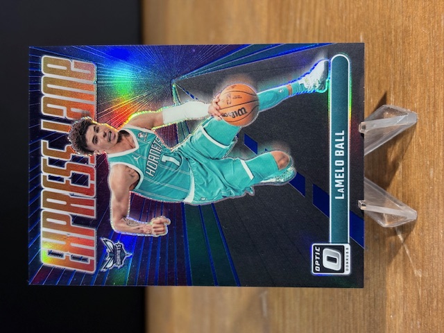 2023-24 Donruss Optic LaMelo Ball Express Lane Blue 38/85