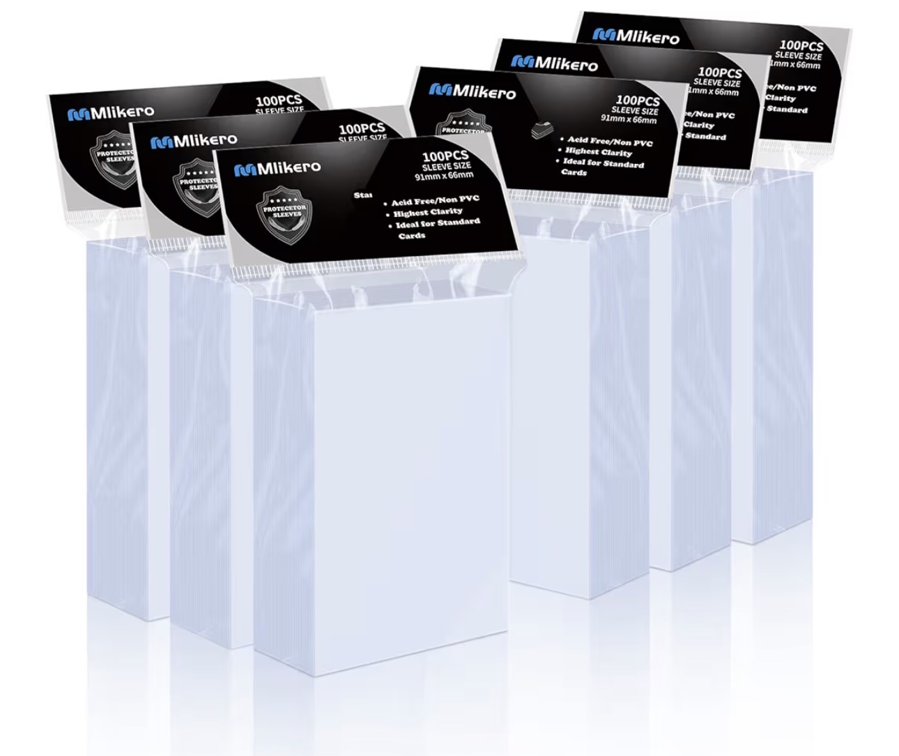 Milikero Card Sleeves 100PCS (1) Pack