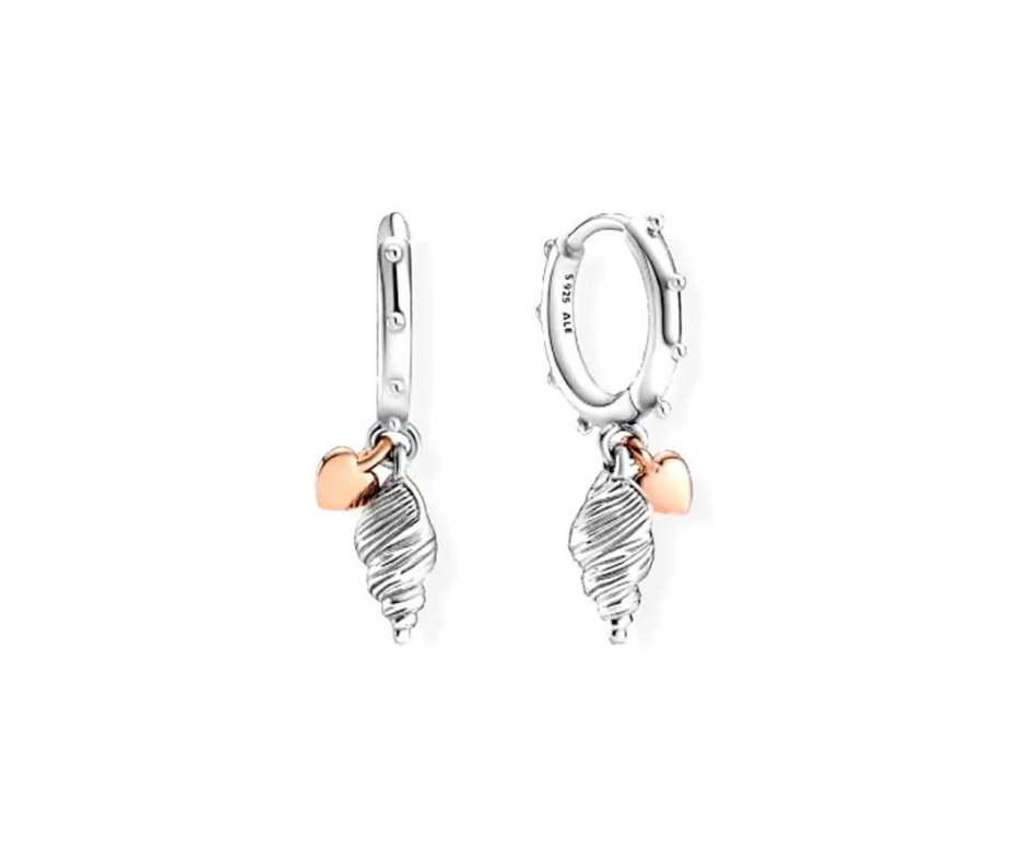 Zarcillos caracol Pandora