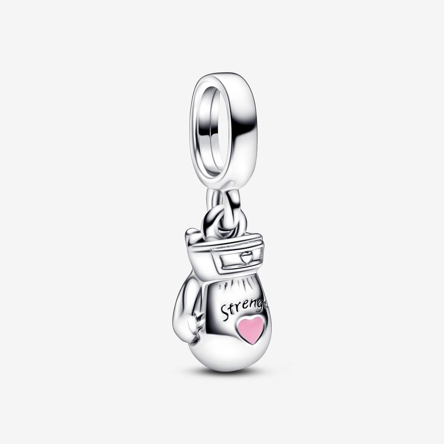 Charm colgante de guante de boxeo