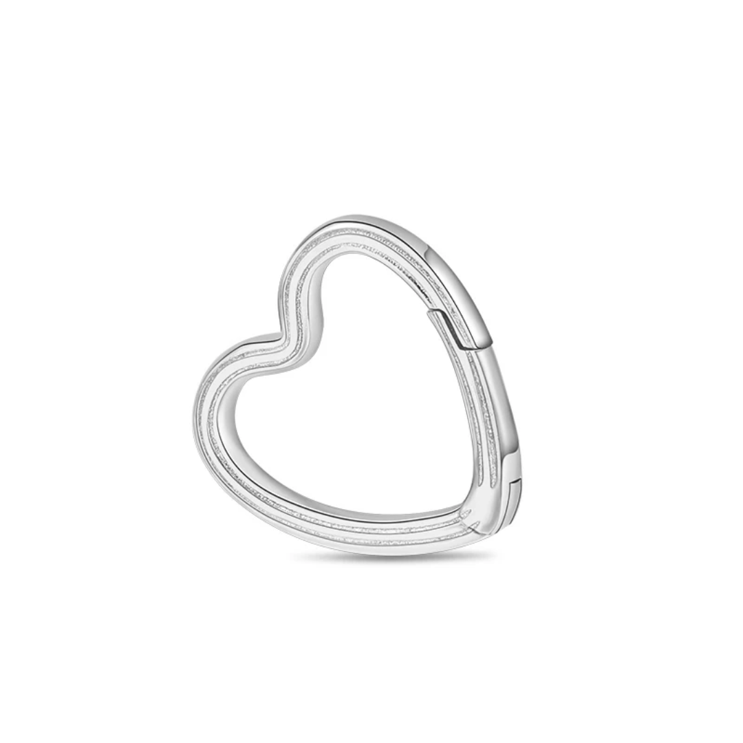 Conector corazón púrpura Pandora ME
