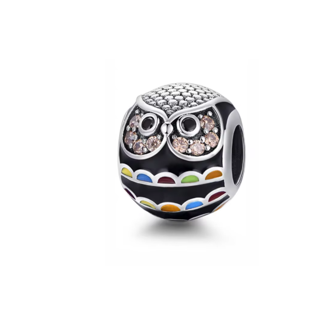 Charm búho de la sabiduría