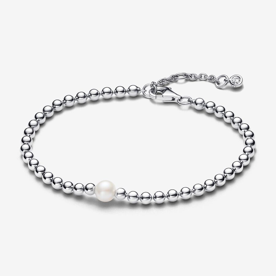 Pulsera Cuentas y Perlas 