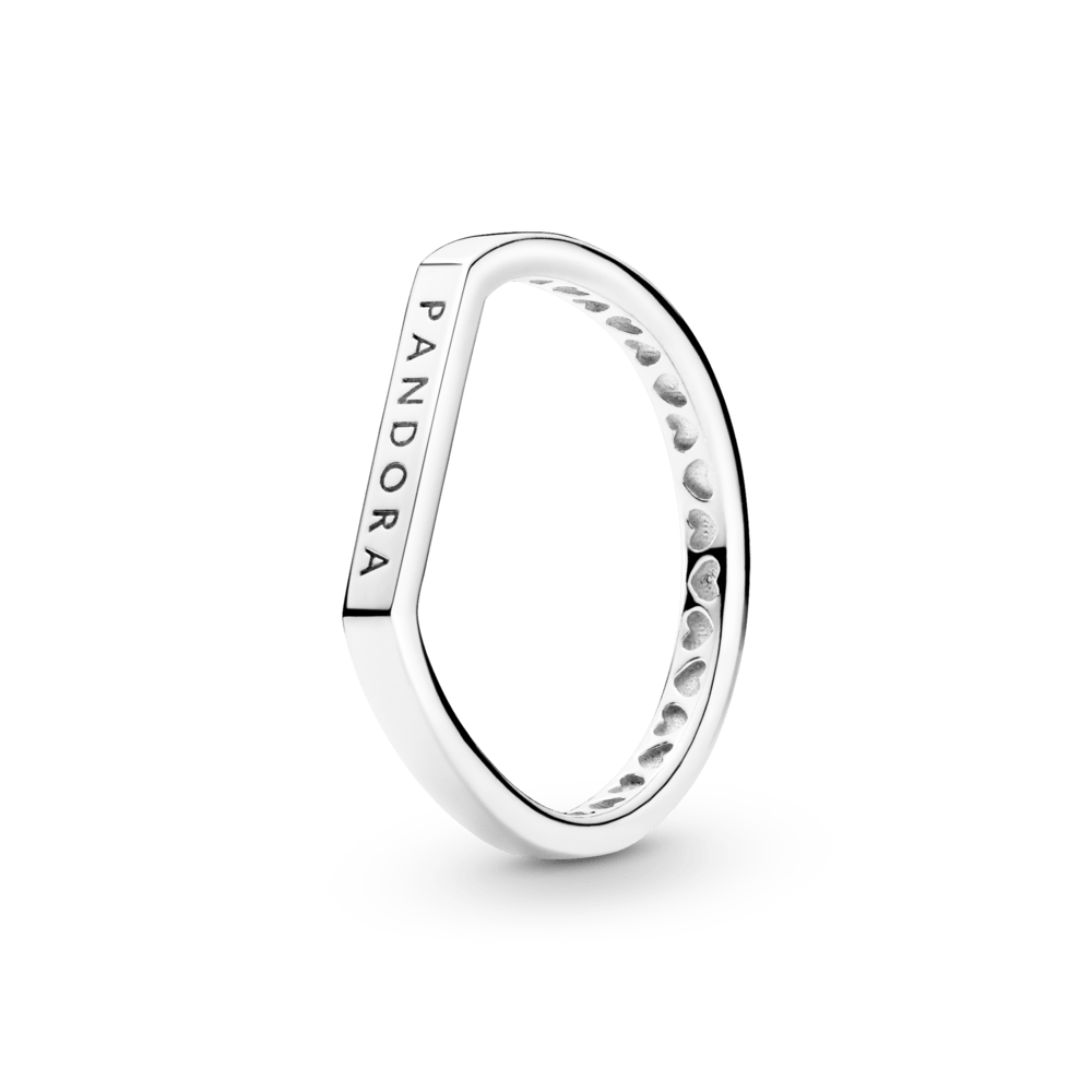 Anillo Apilable Barra plateado