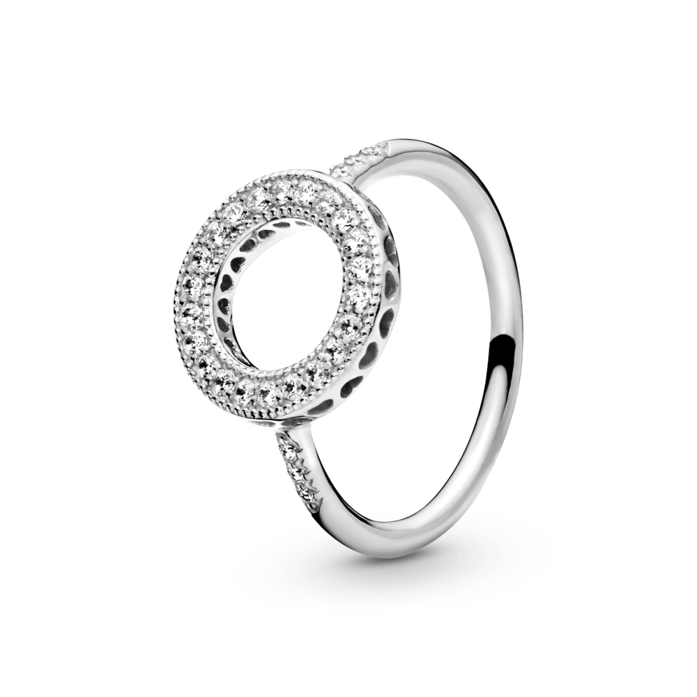 Anillo Halo Brillante Pandora 