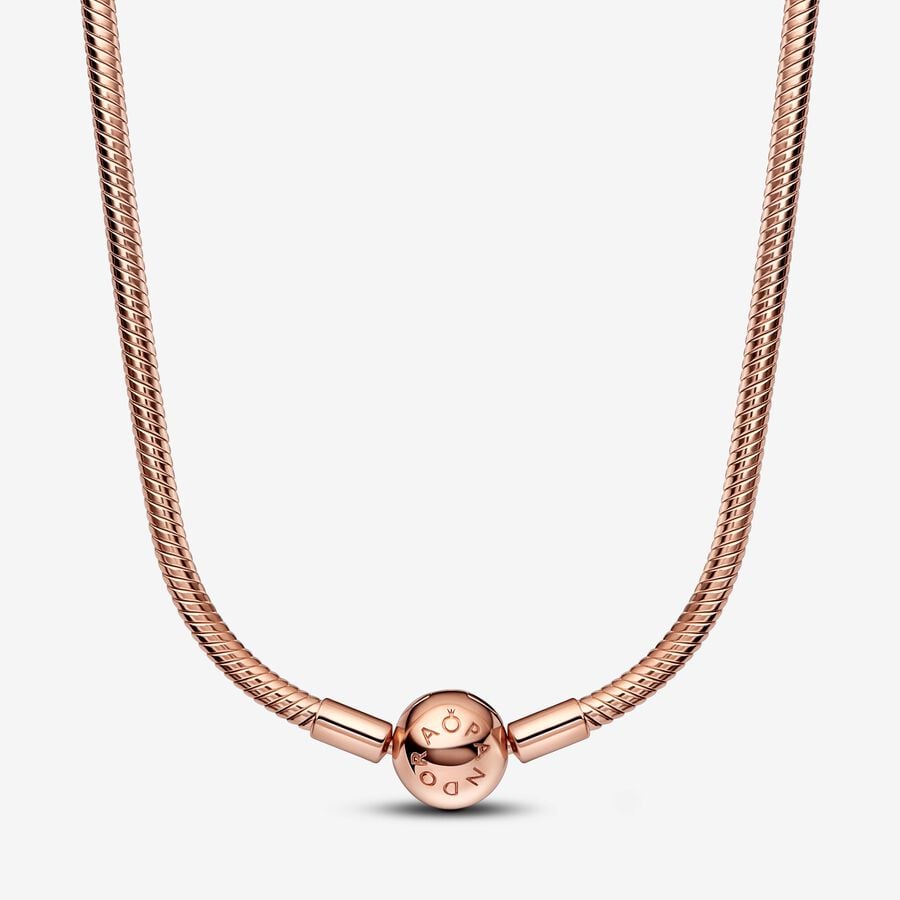 Collar Pandora Moments Cadena de Serpiente 