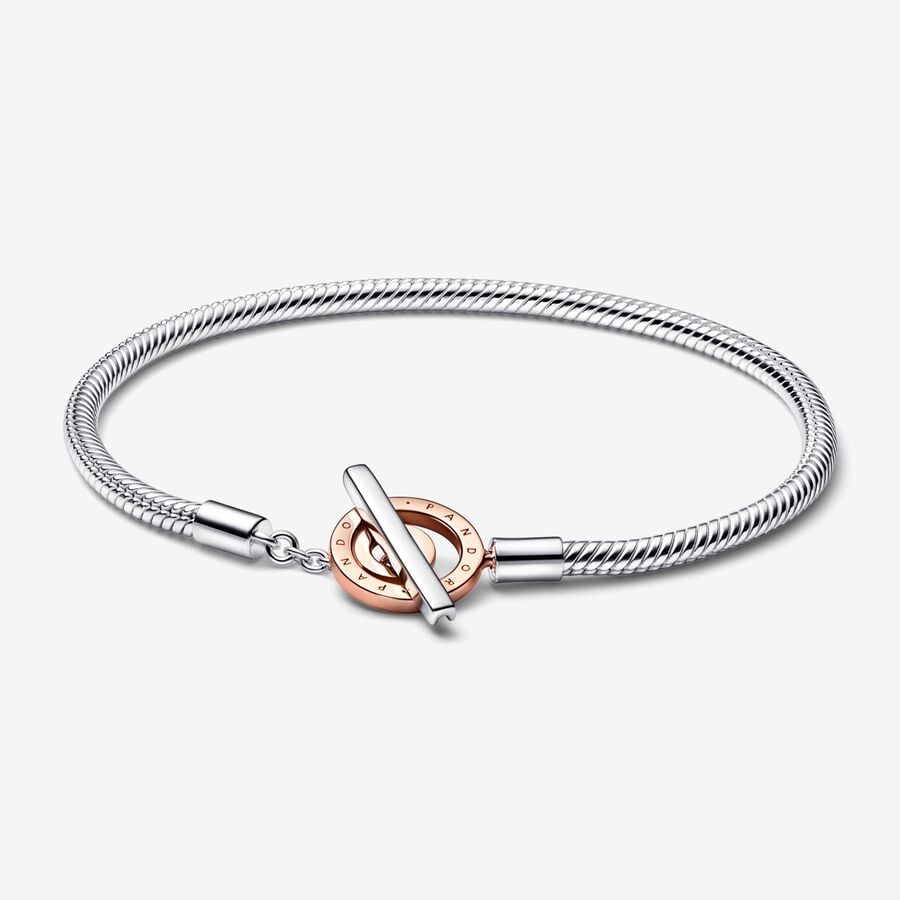 Pulsera Pandora Moments Bicolor 