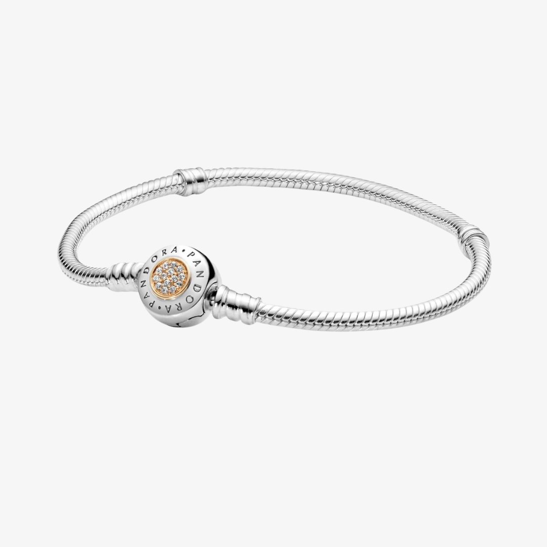 Pulsera Pandora Moments dos tonos 