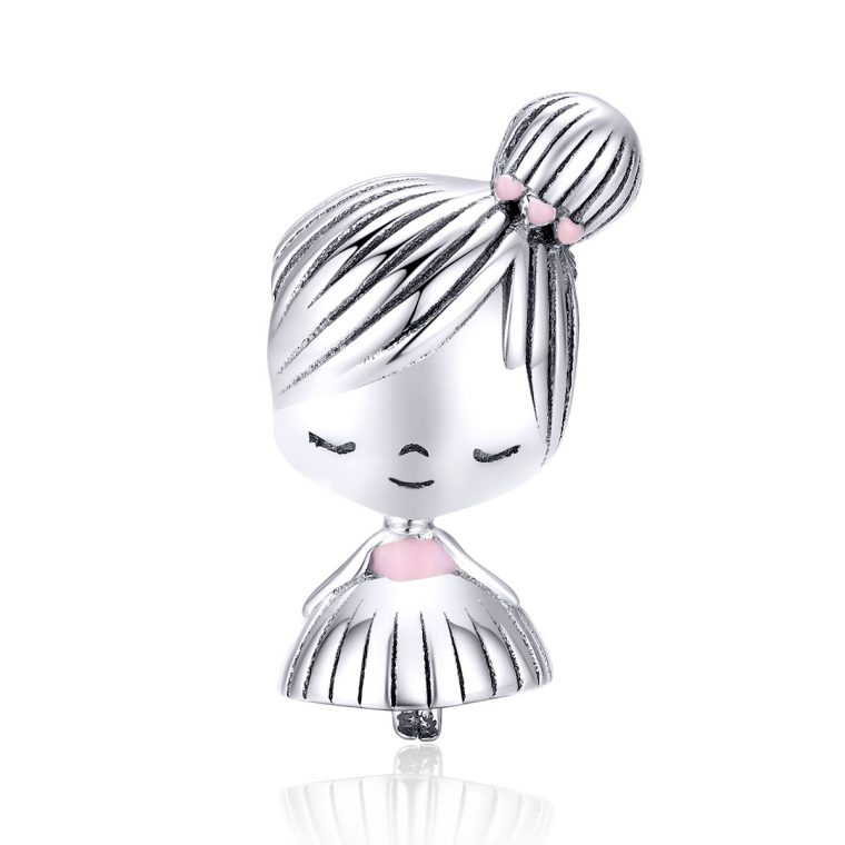 Charm niña con moño