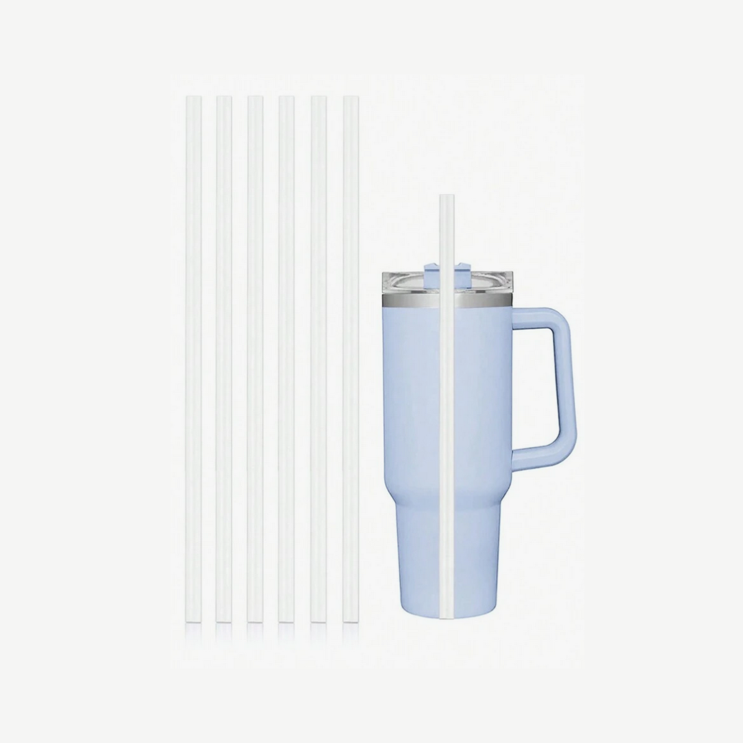 Pitillos transparentes (1 unidad) para vasos Stanley 