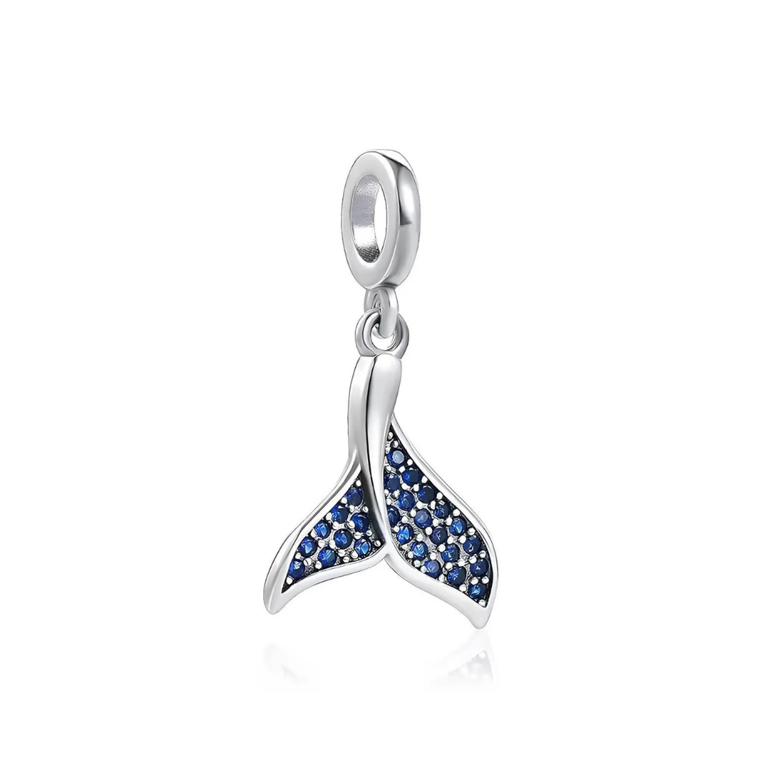  Charm colgante cola de sirena 