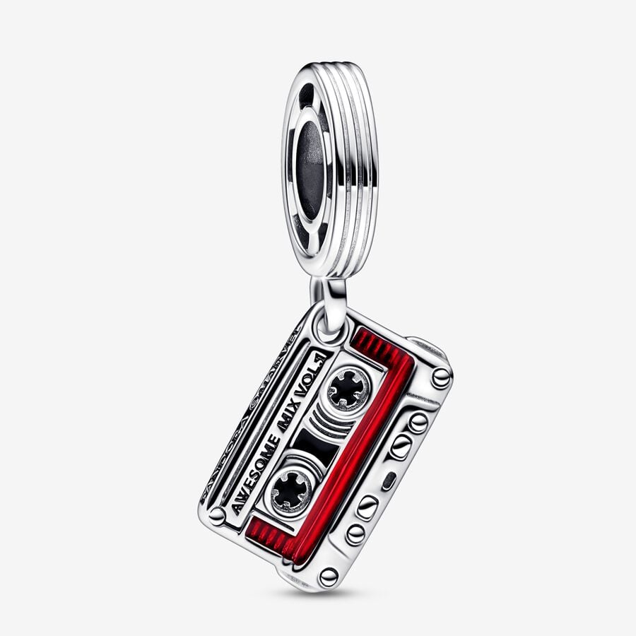  Charm Colgante Cinta de Cassette Guardianes de la Galaxia de Marvel