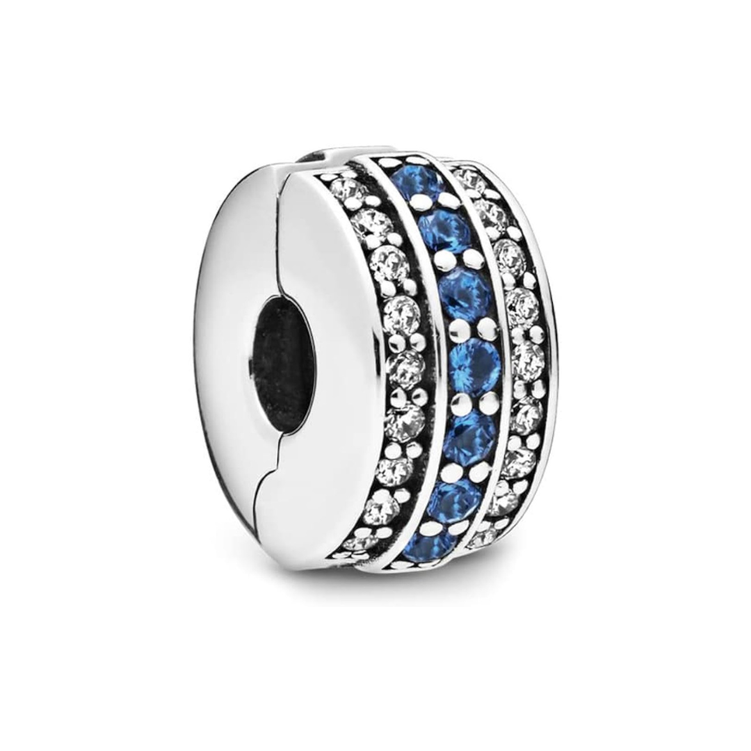  Clip azul brillante 