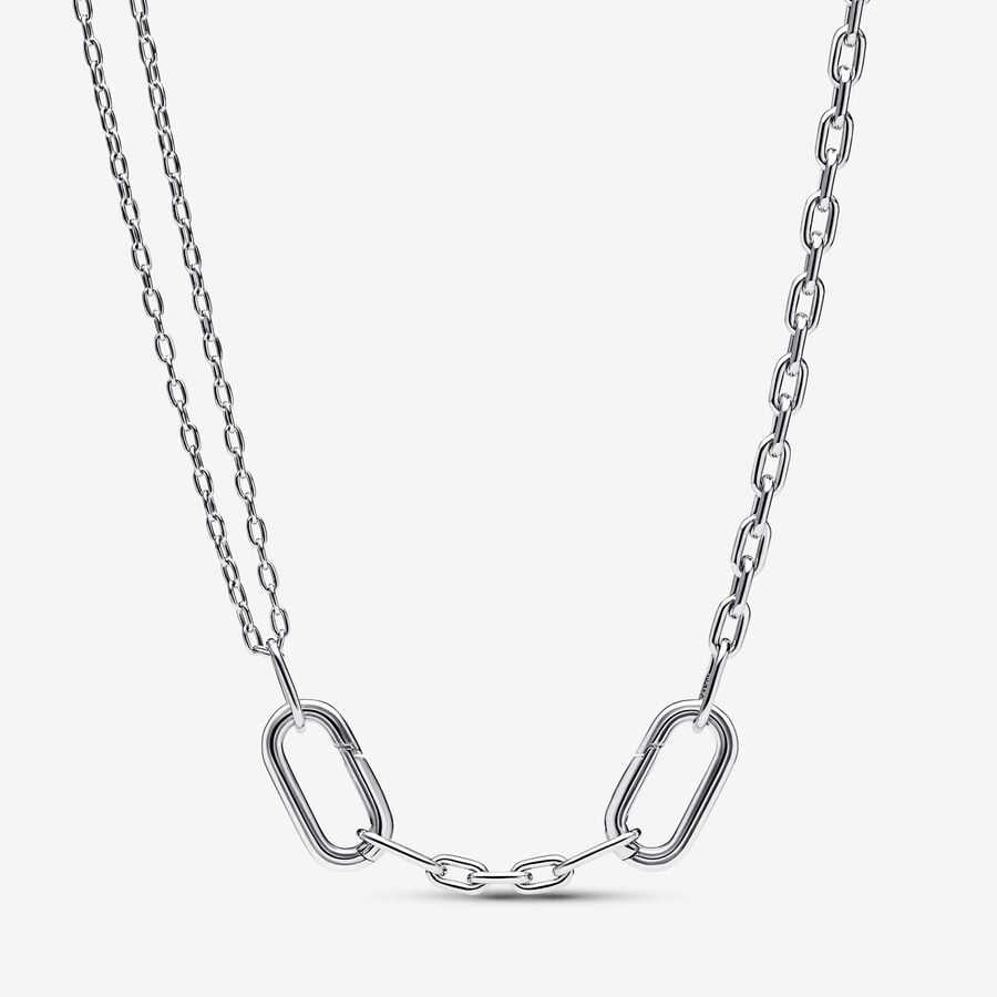  Collar de Cadena de Eslabones Doble Link Pandora ME