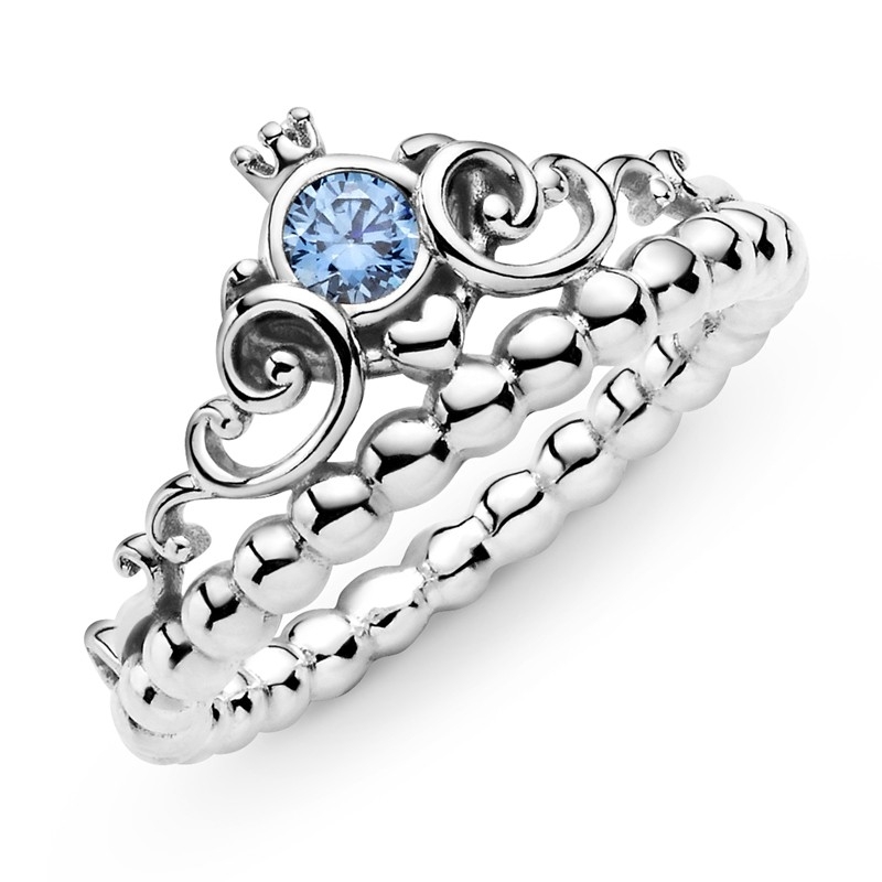  Anillo Tiara de Cinderella