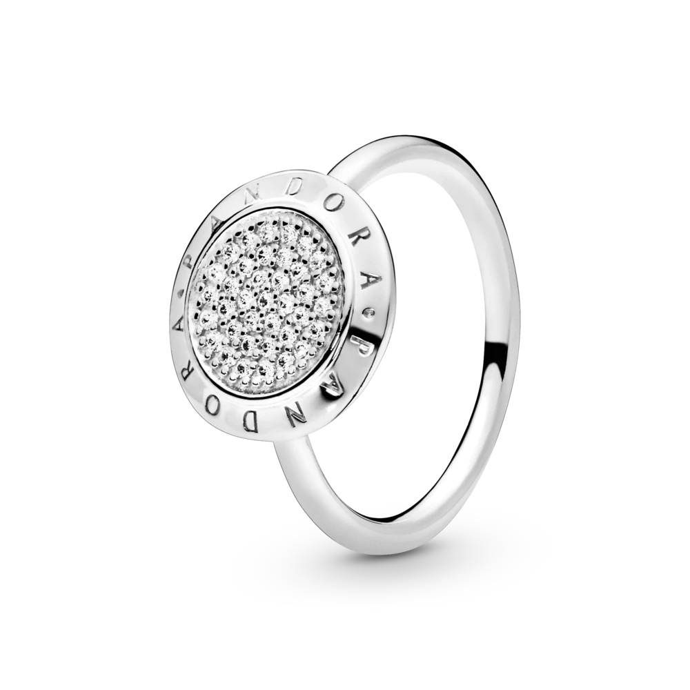Anillo Pandora Signature con dorado 
