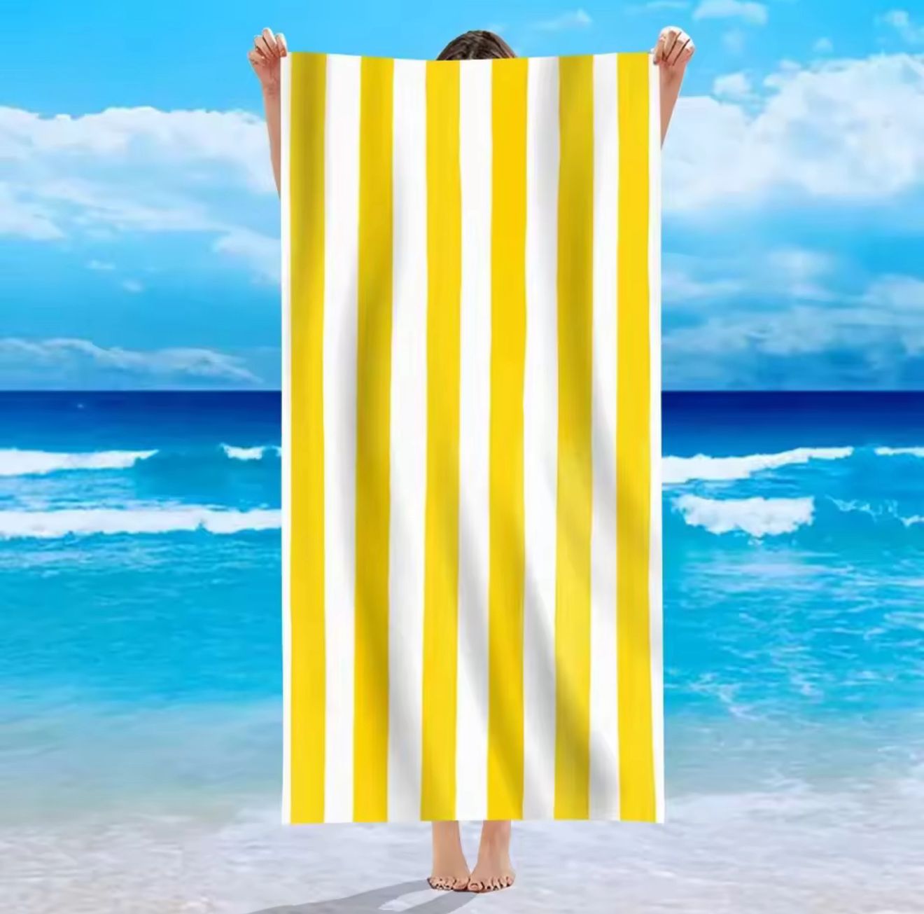 Toalla de playa microfibra  75 x 150 cm