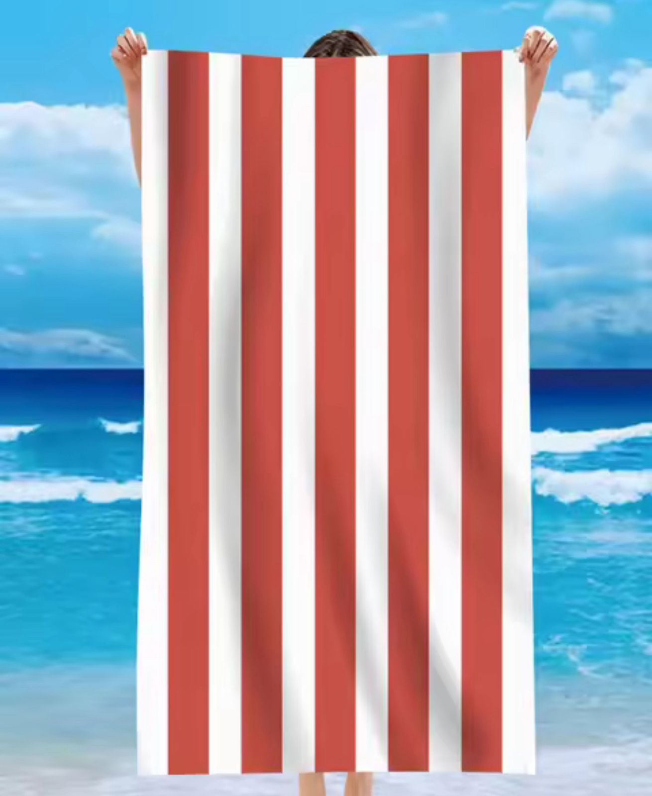 Toalla de playa microfibra  75 x 150 cm