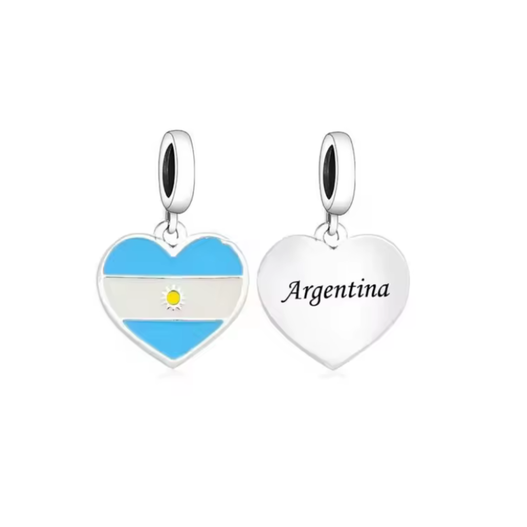 Charm Argentina colgante 