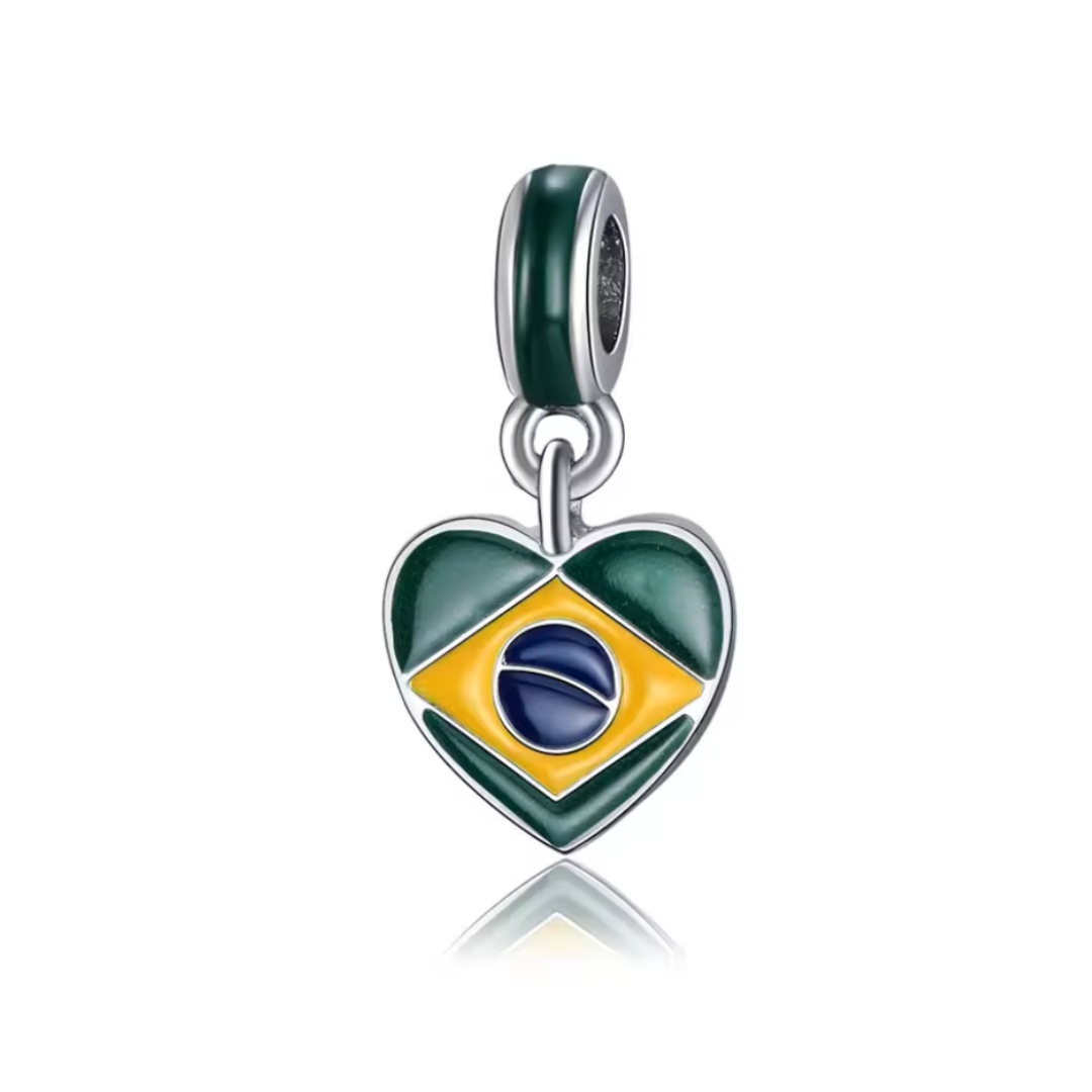 Charm Brazil colgante 